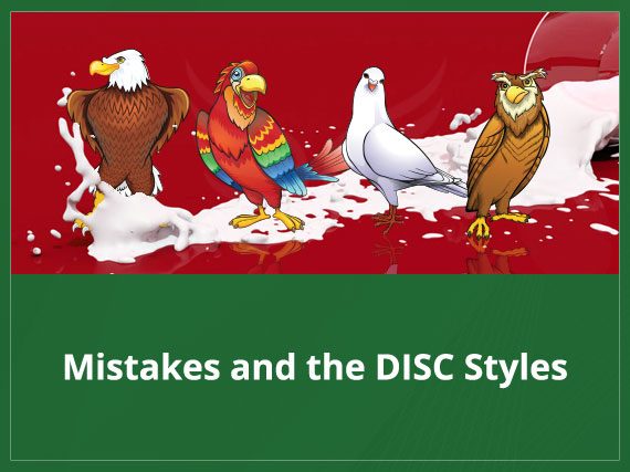 Mistakes and the DISC Styles