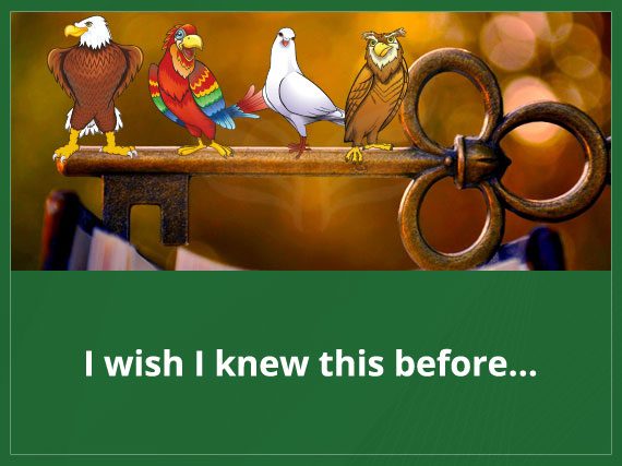 I wish I knew this before