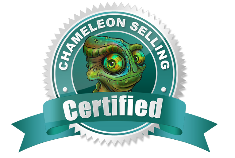 Chameleon Selling Certification Badge / Seal