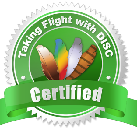 Taking Flight with DISC Certification Badge / Seal