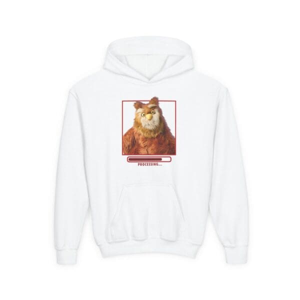 Youth - "Processing..." Owl Hoodie