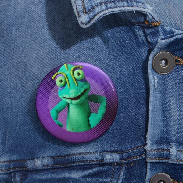 Chameleon Pin Buttons - Image 4