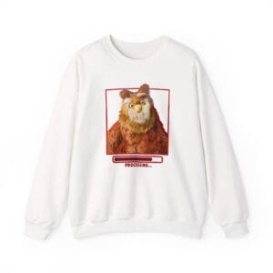 "Processing..." Owl Crewneck Sweatshirt