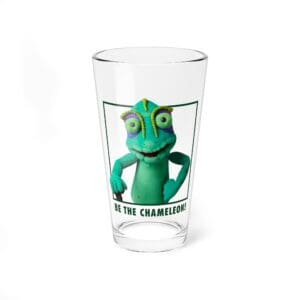 Be the Chameleon. Chameleon Glass, 16oz