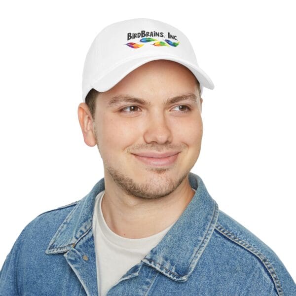BirdBrains, Inc. on Baseball Cap - Image 3