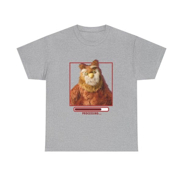 "Processing..." Owl T-Shirt - Image 3