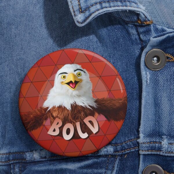 Eagle Pin Buttons - "Bold" - Image 6