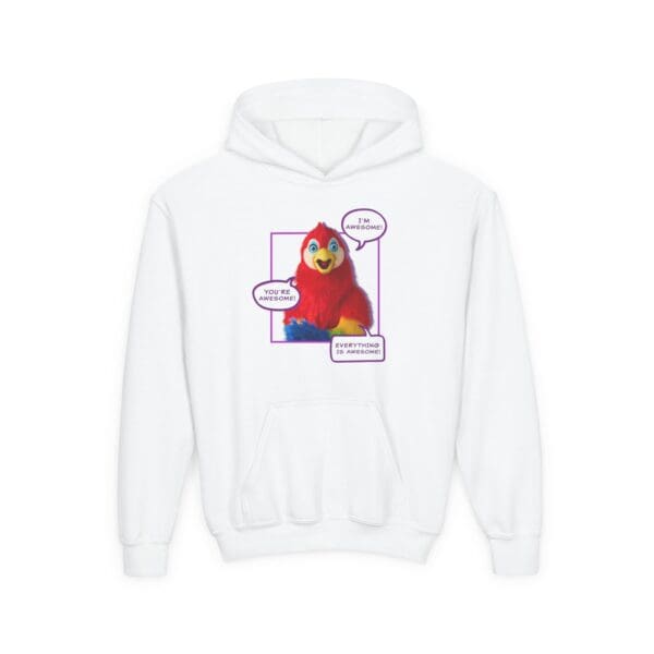 Youth - "I'm Awesome! You're Awesome! Everything is Awesome!" Eagle Hoodie