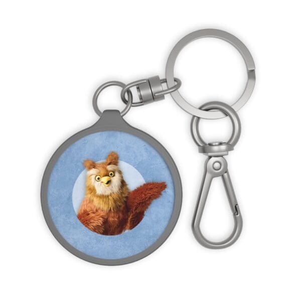 Owl Keyring Tag