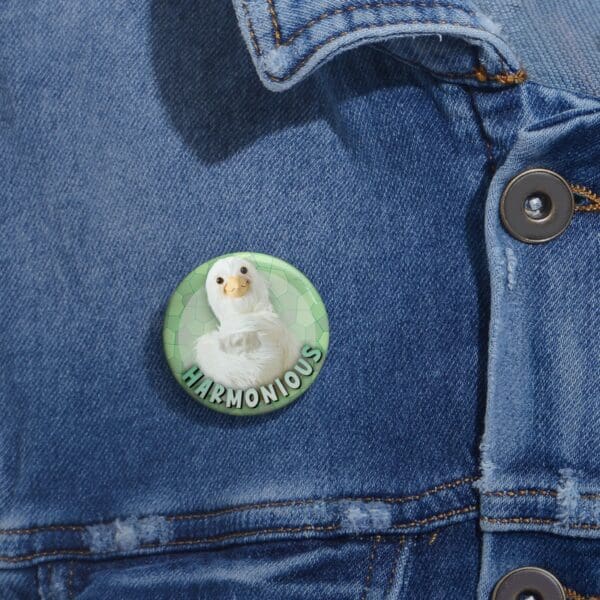 Dove Pin Buttons - "Harmonious" - Image 2