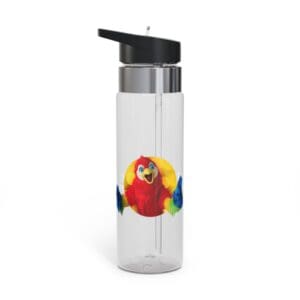 Parrot on Sport Bottle, 20oz