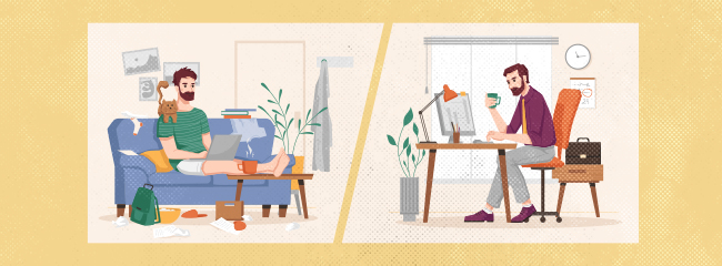 The Leader at Work vs. The Partner at Home